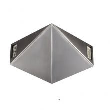 Cucina tarragon naroznik podszawkowy 15cm stal